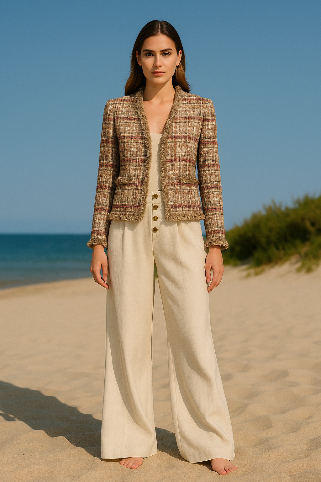 GINEVRA BLAZER- INDOCHINE TWEED