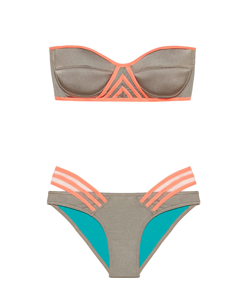 NICOLETTA BIKINI SET- Tortuga